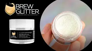 Edible Glitter for Drinks - Clear Shimmer Cocktail Glitter | FDA Approved | Brew Glitter&reg; | Bakell&reg;