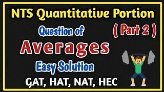 Averages problem shortcuts and tricks || gat general test preparation 2021