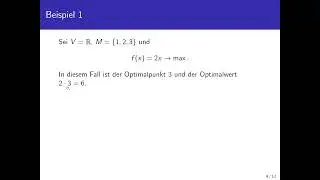 Was ist ein Optimierungsproblem?