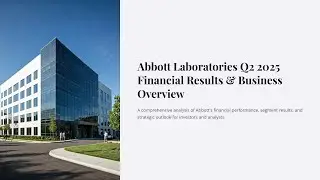 Итоги телефонной конференции Abbott (ABT) по итогам 2 квартала 2025 года: уверенный рост и позити...