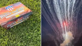 PAINT the SKY (afw) 100 shot 500g firework cake
