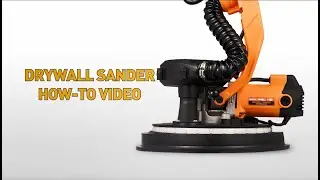 Handnam&reg; Drywall Sander DWSR-2501YBL-HM Operation Video