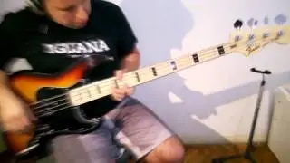 FENDER Geddy Lee Sunburst JAPAN