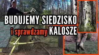 Budowa BUSHCRAFTowego KRZESŁA i recenzja kaloszy Jack Pyke Ashcombe | OB&Oacute;Z MILWORLD #14