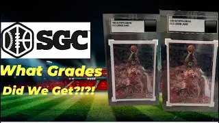 I Got 2 Topps Chrome Lebron James Rookie Cards Back From Grading!