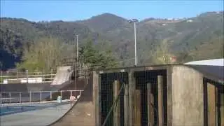 playng with mini mega ramp