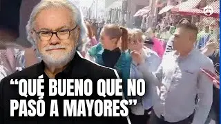Ruiz-Healy se indigna por episodio de acoso a Sheinbaum