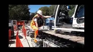 Crawler crane daily inspection and access