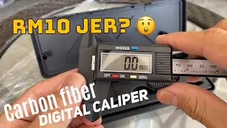 Review - Carbon Fiber Digital Caliper, RM10 jer..