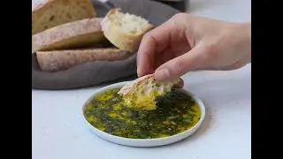 Herb-Packed Olive Oil Bread Dip