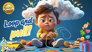 Loop and Pull | Fun Clapping & Call-and-Response Song for Kids | Happy Children Music #Kidsdance
