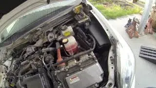 2010 Toyota Prius coolant temperature sensor replacement