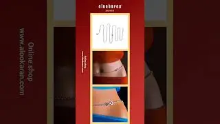 #bellychain Silver Bellychains☎️ +91 8714204704. www.alookaran.com