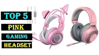 ✅Top 5 BEST Pink Gaming Headset 2023./ Pink Gaming Headset