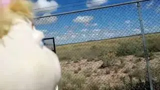 Monin visits Trinity Site