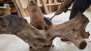 He Took a Useless Tree Stump and Made Something Incredible!