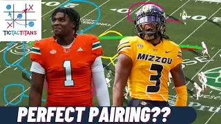 NFL DRAFT FILM BREAKDOWN: Tennessee Titans PERFECT PAIRING at Wide Receivers for Cam Ward