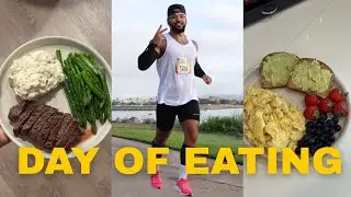 Realistic Day of Eating After My Half Marathon (No Meal Prep)