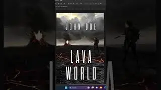 Post-Apocalyptic Book Cover Design Creation #shorts #authortube #bookcoverdesign #bookmarketing