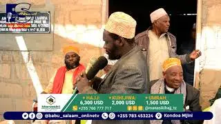 DARUWESHI OMARI WA SONGOLO ALIVYO OMBA DUA KATIKA KIJIJI CHA IGUNGA
