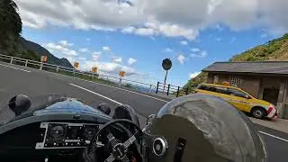 Morgan three wheeler goes on the Tango Peninsula