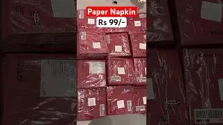 Paper Napkin of 150 Pack in IKEA #paper #napkin #150 #pack #ikea #shorts #viral #trending
