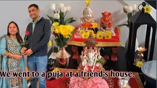 पूजा मे गए और आके 14 साल बाद  शादी की वीडियो देखी 🔥😀😀 | usavlog| gujjuinUS 