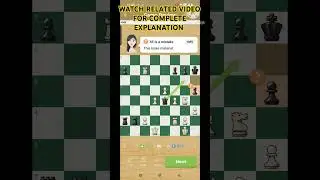 🔥Can You Find Insane Knight Sacrifice!  🤯 #ChessChallenge #BrilliantMove #Checkmate #ongolebull