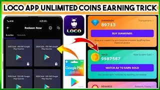 Loco App Unlimited Coins Earning Trick 2021 |  Google Play GiftCard Earning Best App 2021 | Technoor