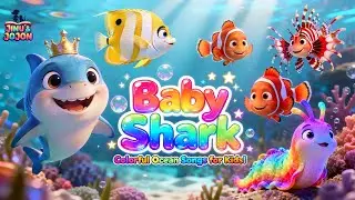 Types of Fish Kids Learning Music Made Fun by Baby Shark Nursery Rhymes 🎶🐟