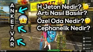 Hounds The Last Hope ANKET VAR!! H Jeton Nedir?? Artı Nasıl Basılır? &Ouml;zel Oda, Cephanelik Anlatımı