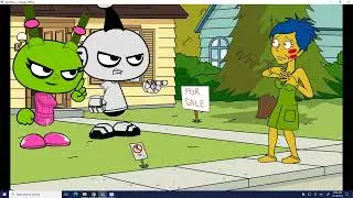 Evil Joy grounds Rob the Robot and gets grounded