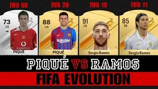 PIQUE VS RAMOS FIFA EVOLUTION 😱😱 | FIFA 07 - FC 24