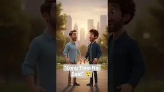 Long Time No See! 😍 | English Conversation Between Two Friends