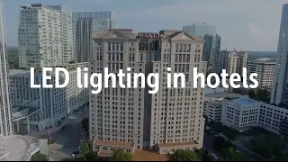 LED lighting for hotels