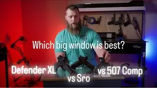 Best Big Window Red Dot? Vortex Defender XL vs. Trijicon SRO vs. Holosun 507 Comp.