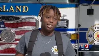 DeLand's first Black female firefighter