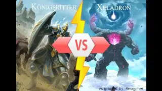 Spielbericht: Knights of Steel vs. Rise of Xeladron (DiceWar von Suncoregames) 30.01.2022