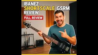 Ibanez Left-Handed Short Scale GSRM Review | Compact Bass, Big Tone   🇯🇵