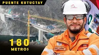 PARTE FINAL de la construcción del puente kutuctay