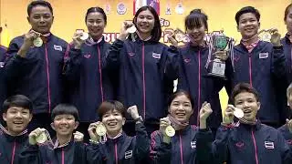 #KingsCup37 เวียดนาม vs ไทย ตะกร้อ 4 คนหญิง รอบชิงชนะเลิศ