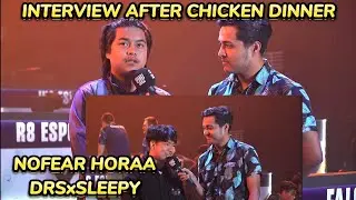 NOFEAR HORAA AND DRSxSLEEPY INTERVIEW IN FINAL | PMSL CSA FALL2024 | FINAL | SujanGaming