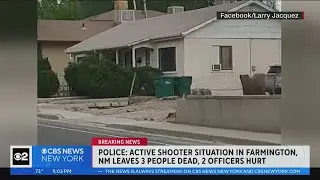 New Mexico shooting leaves 3 dead, 2 officers hurt