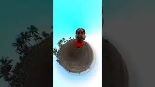 Nose Mode...😃😃 || #funny #beach #sea #cartoon #shorts #insta360