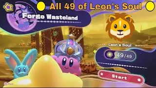 Kirby and the Forgotten Land - FORGO WASTELAND (Isolated Isles: Forgo Dreams)🟡All 49 of Leon's Soul🟡