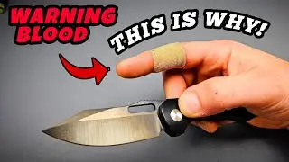 Great Knife Has A Dangerous Problem! TUYA KNIVES SHOCKER