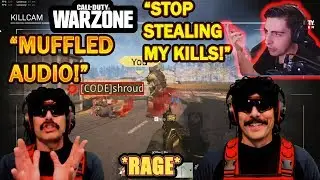 DrDisrespect's FIRST Game & RAGE With Shroud in COD Warzone! (Intense!)
