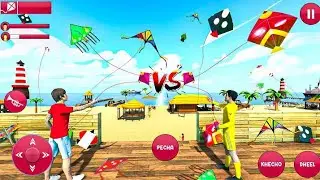 Kite flying festival Challenge game - Kite flying 3d - Android Gameplay |