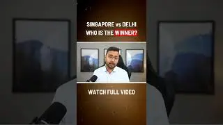 Shocking Singapore Traffic 😱 #singapore #delhi #traffic #shorts #short #ytshorts #ytshort #reels