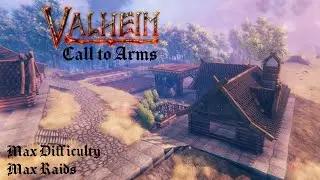 Into the Plains, it'd be fun they said | Valheim | Max Difficulty Max Raids Ep 13